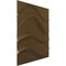 Ekena Millwork 19 5/8in. W x 19 5/8in. H Wave EnduraWall Decorative 3D Wall Panel Covers 2.67 Sq. Ft. WP20X20WVCCB - alternate 6